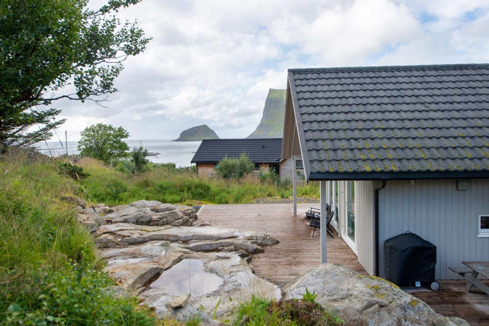 Haukland Beach Panorama Offersoya Dış mekan fotoğraf