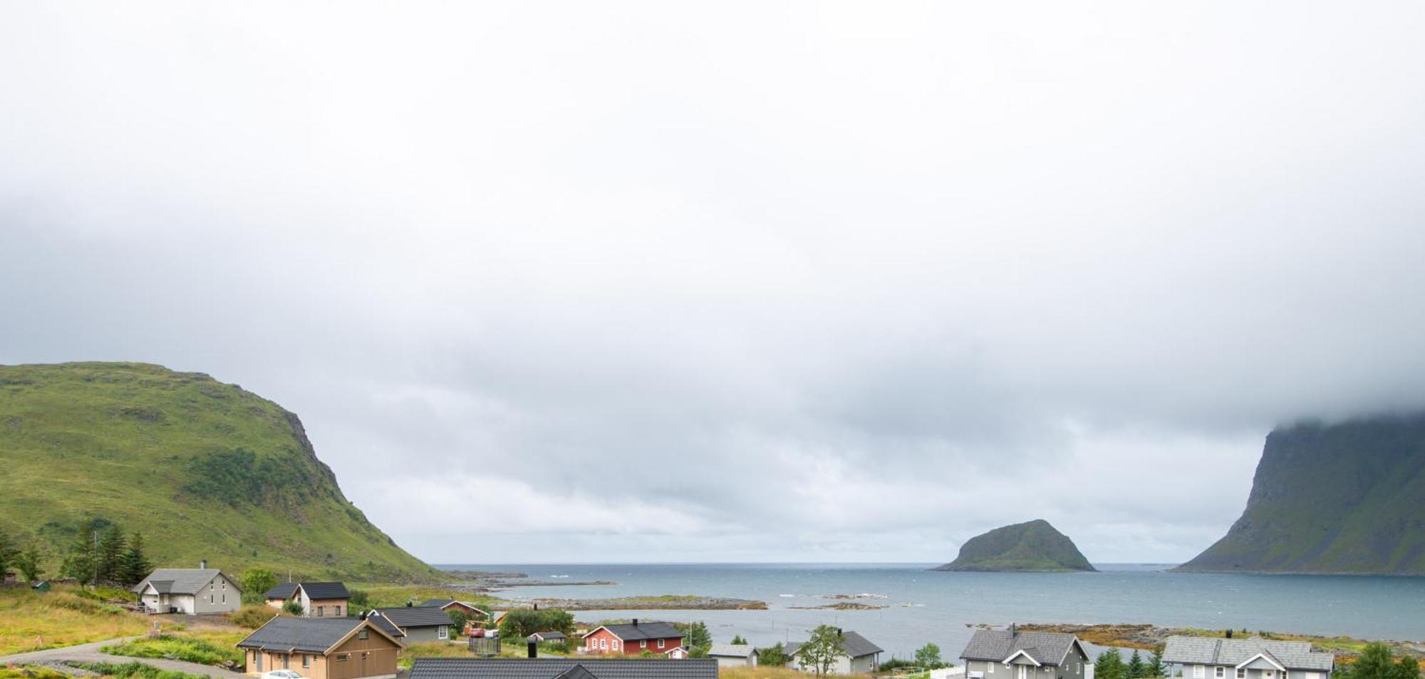 Haukland Beach Panorama Offersoya Dış mekan fotoğraf