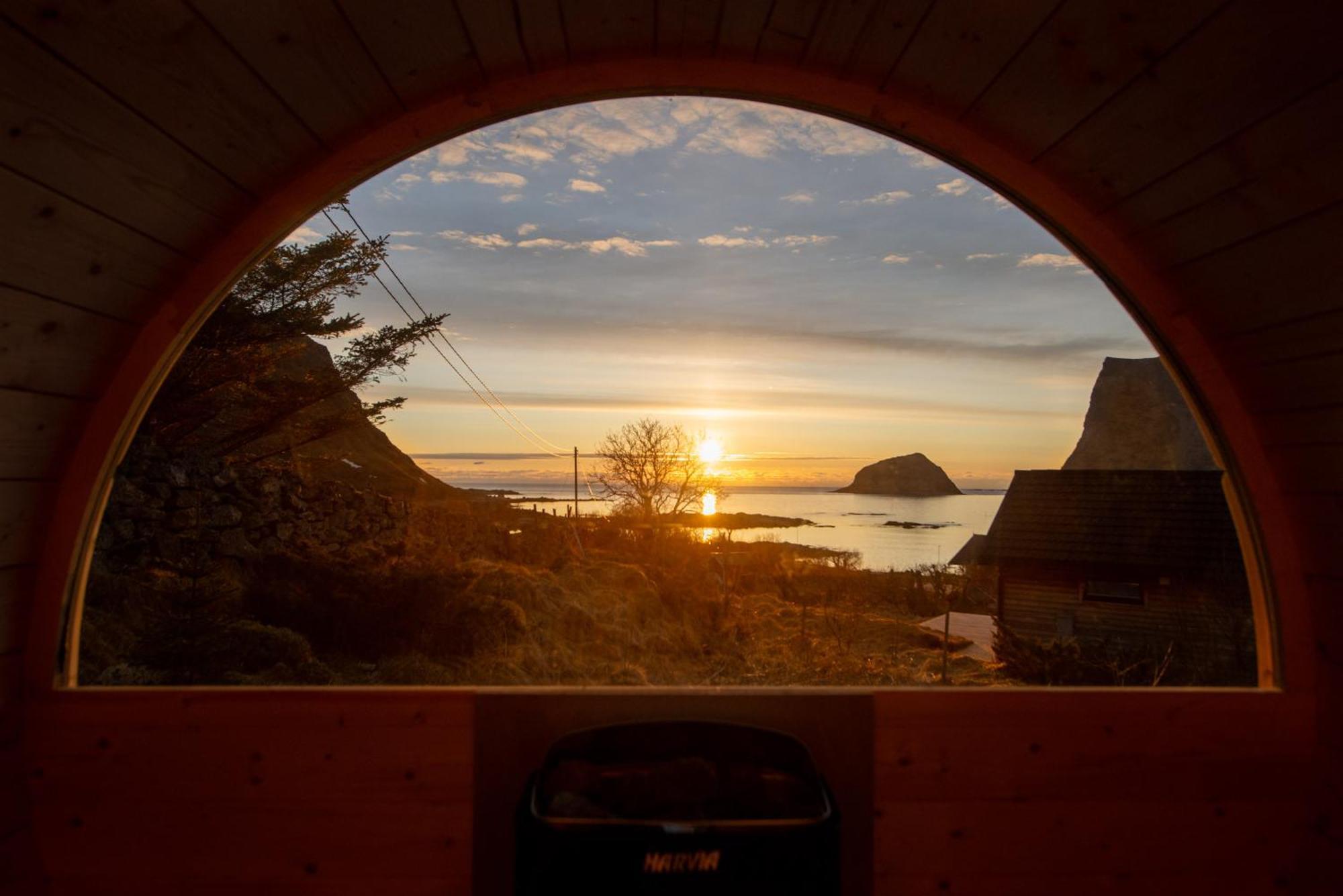 Haukland Beach Panorama Offersoya Dış mekan fotoğraf