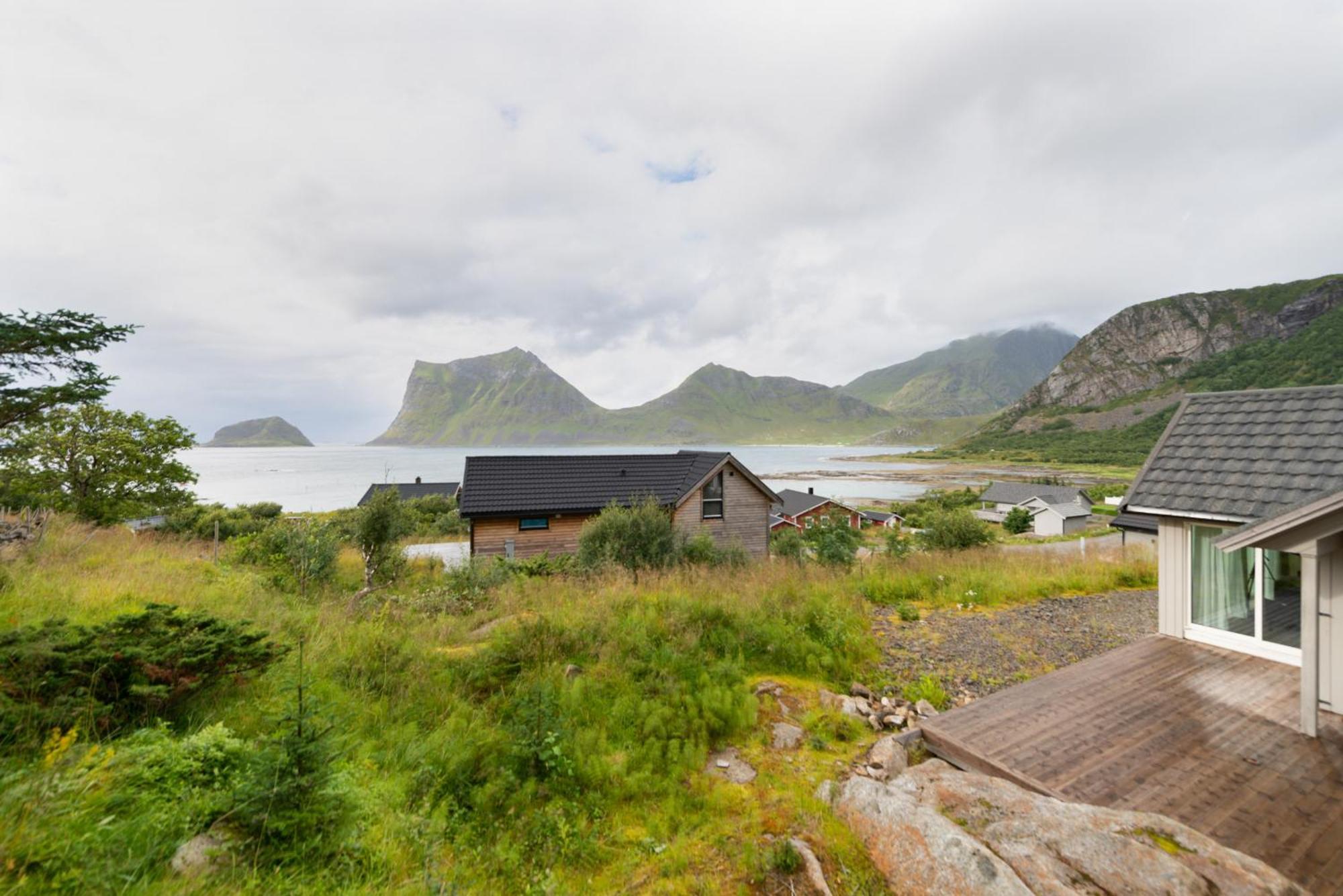 Haukland Beach Panorama Offersoya Dış mekan fotoğraf